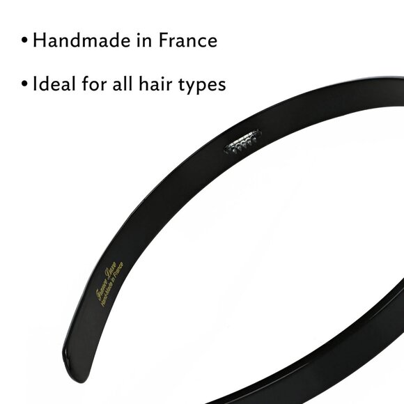 Women Headband Cellulose Acetate 1/2" Flexible Fit All Hair Types Stylish - Picture 6 of 7